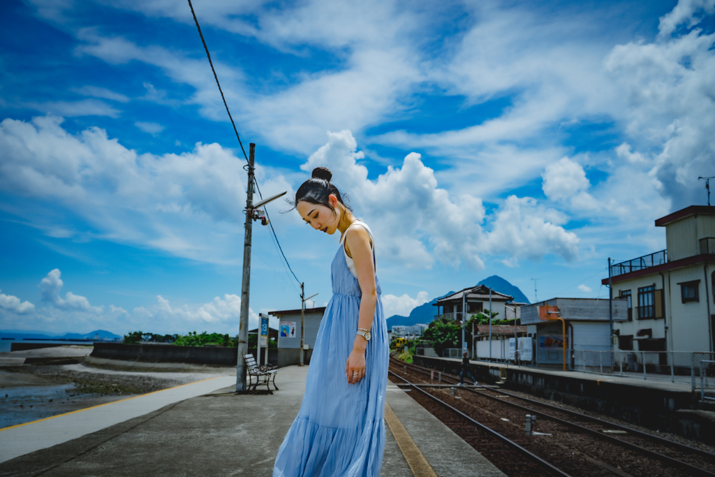 HANA　島原鉄道大三東駅