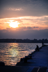 mojikou sunset