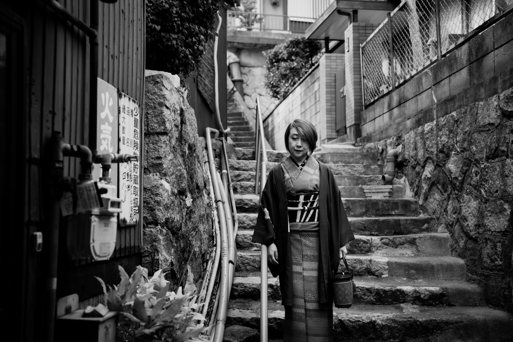 或る着物婦人