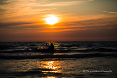 SUNSET SAILING