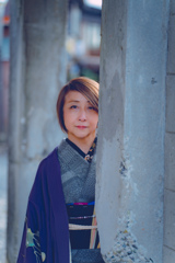 或る着物婦人