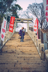 或る着物婦人