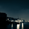 Factory night view