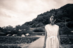 沈下橋を渡る。。。Shiho