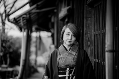 或る着物婦人