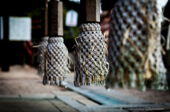 小倉　妙見神社　鈴緒　２