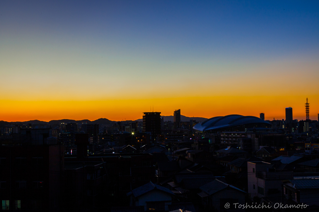 sun set