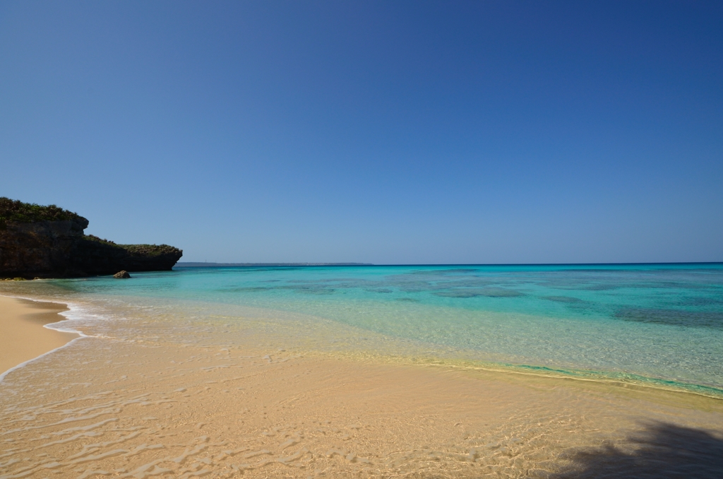 碧い海（砂山ビーチ）
