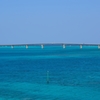 陸海の境界にあるは池間大橋