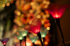 Electrical flower