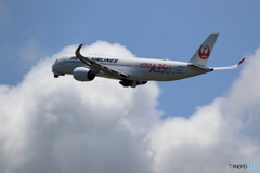 JAL A350 慣熟飛行　その３