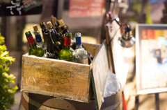 夜の街の１ショット