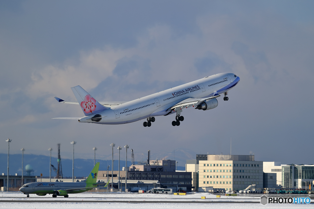 冬の新千歳空港はやっぱり良いですね。　No2