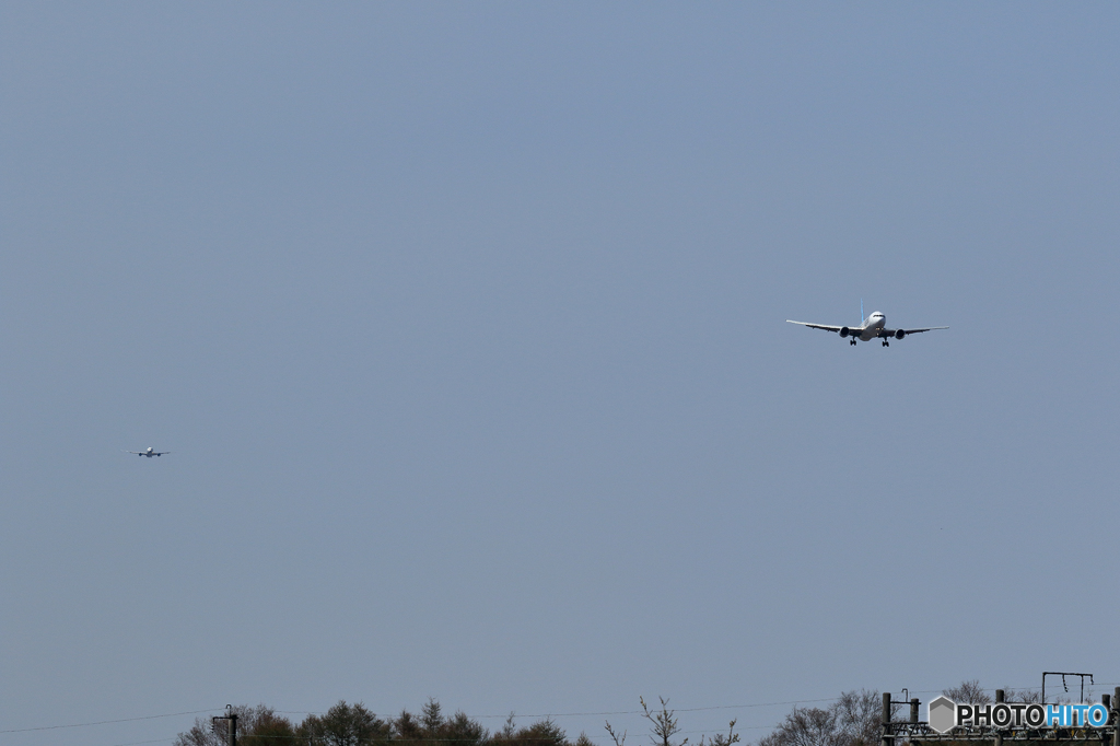 新千歳空港　もうすぐだよ