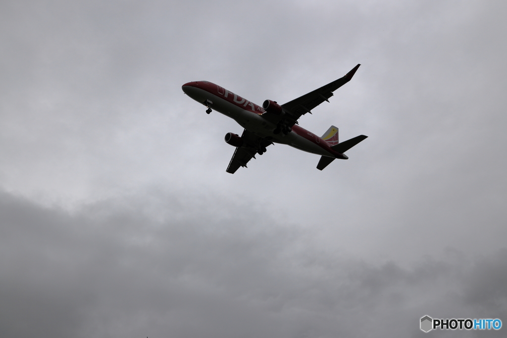 曇天の新千歳空港　技大前より　その４