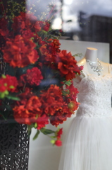 バラと花嫁