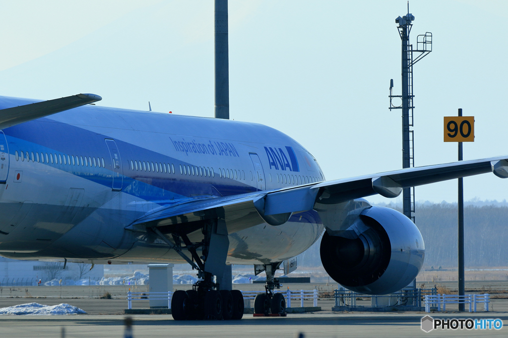撮り納めか新千歳空港　No8