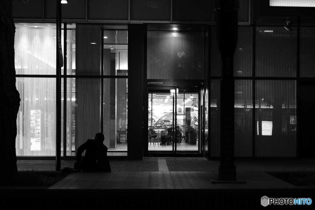 夜の街並　５