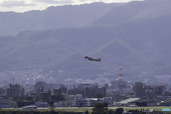 丘珠空港 FDA離陸  丘珠空港 FDA離陸