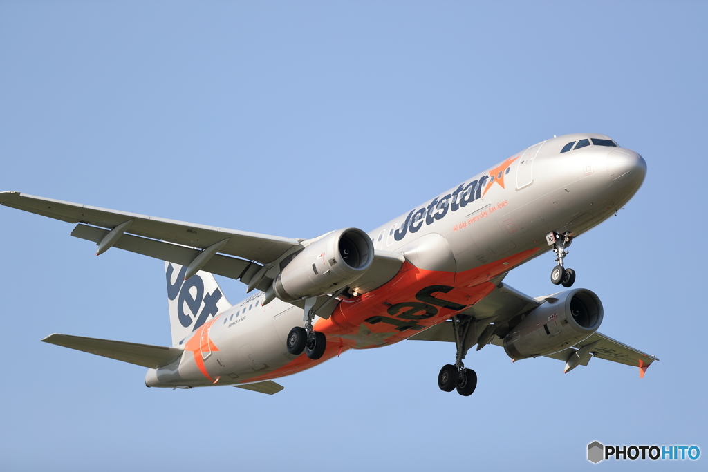 新千歳空港　19Lエンド　JetStar