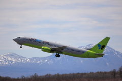 新千歳空港　生コンスポット　JinAir