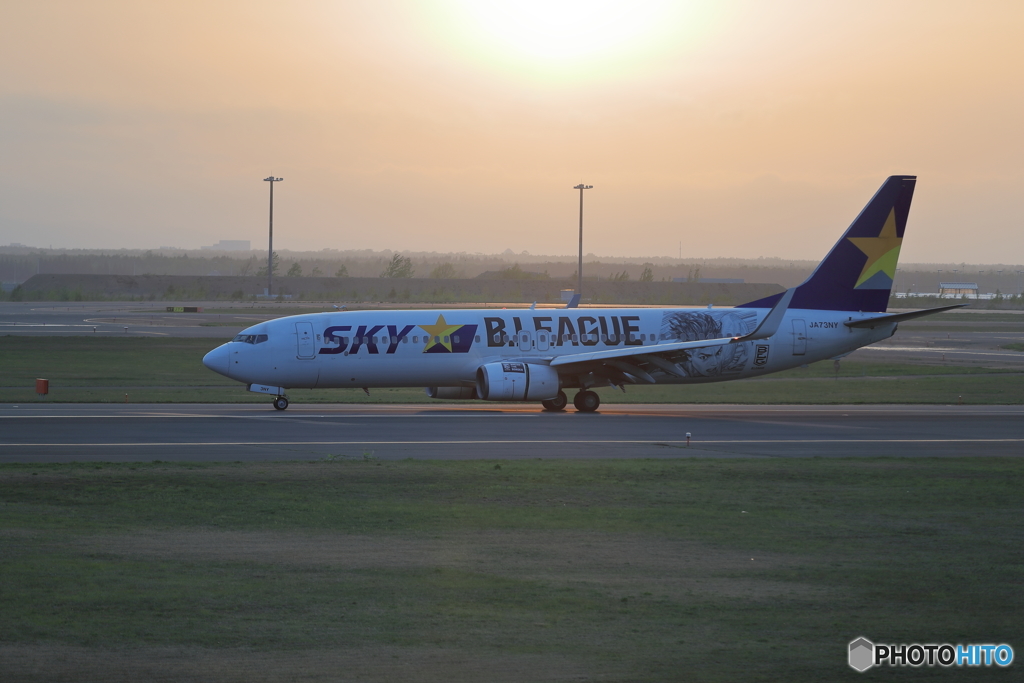新千歳空港　生コンスポット　SKY