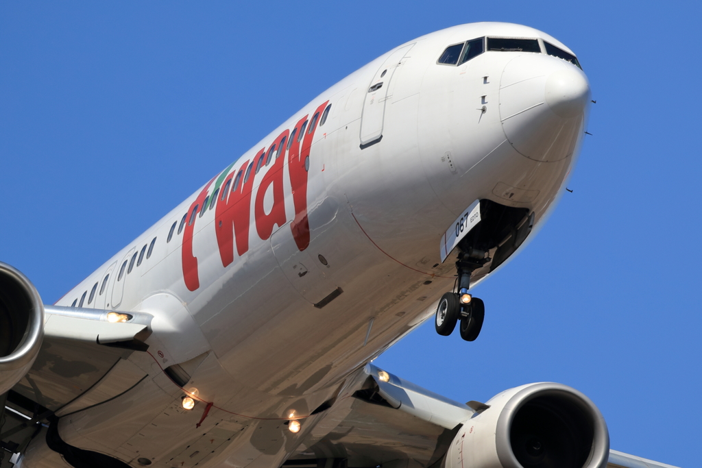 新千歳空港　19Lエンド　tway