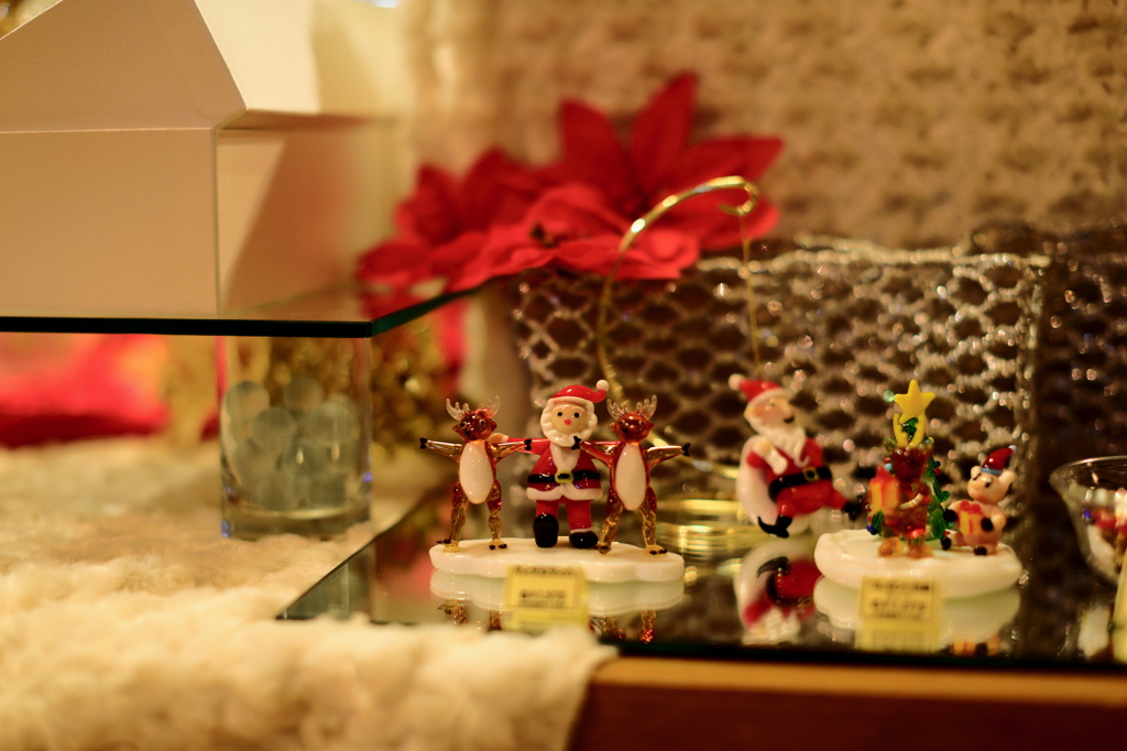 ガラス細工：サンタ１