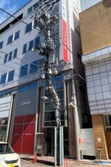 撮りたかった街角風景 In 旭川　S型組立鋼管柱　その６