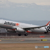 新千歳空港　生コンスポット　より　JetStar