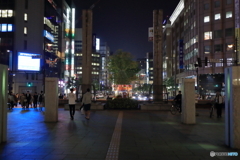 夜の札幌駅前南口　その２