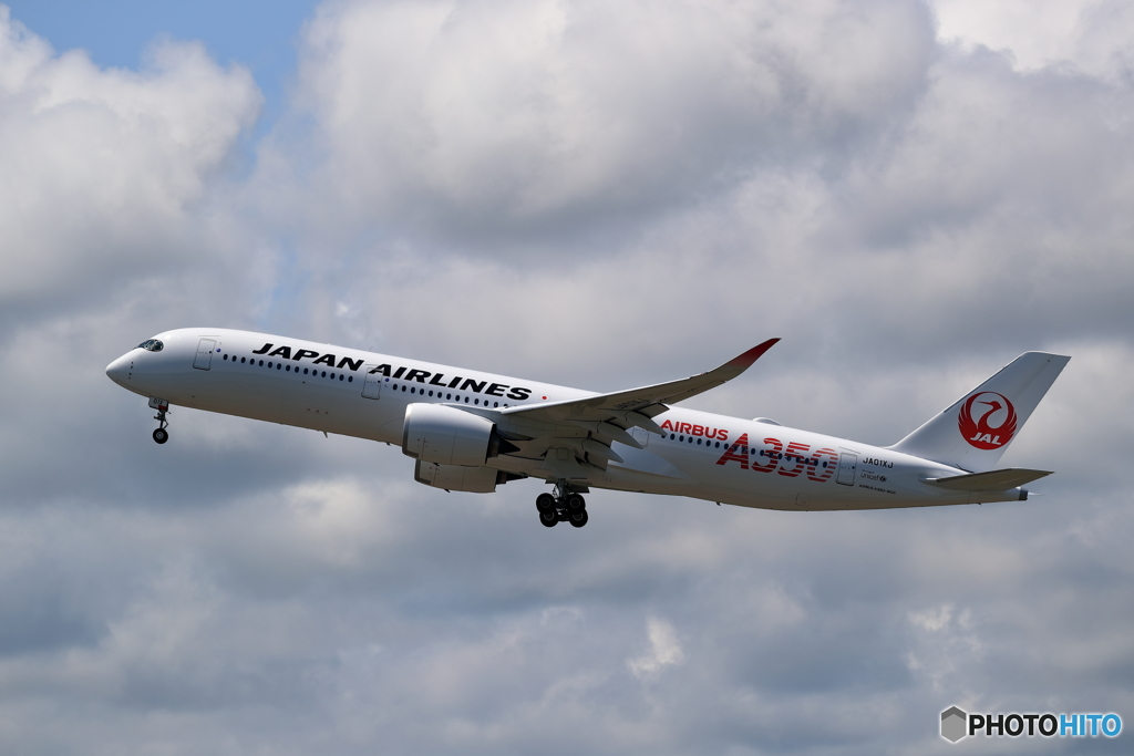 JAL A350 慣熟飛行　その２