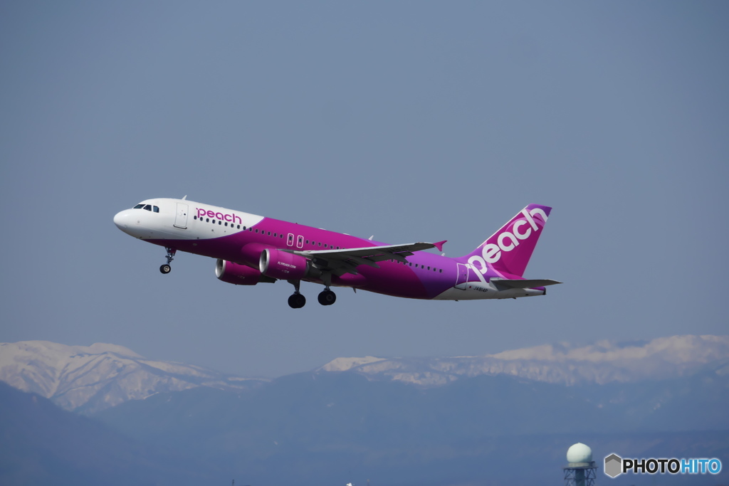 新千歳空港　生コンスポット　Peach