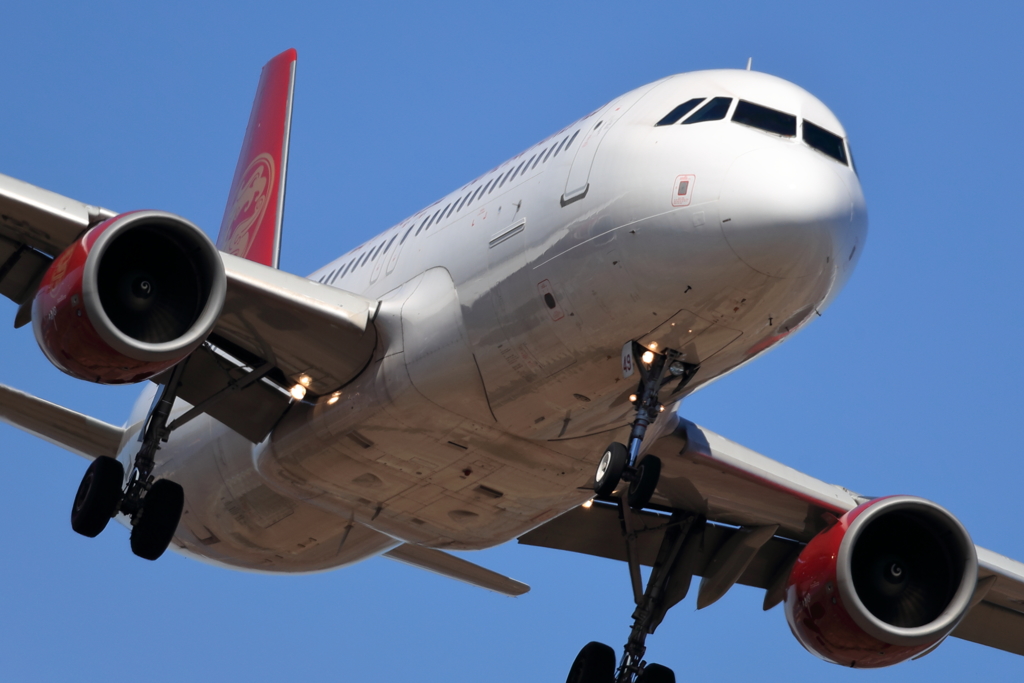 新千歳空港　19Lエンド　吉祥航空