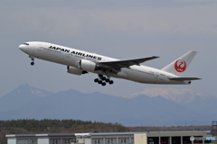 令和元年　撮り始め　新千歳空港　生コン　JAL