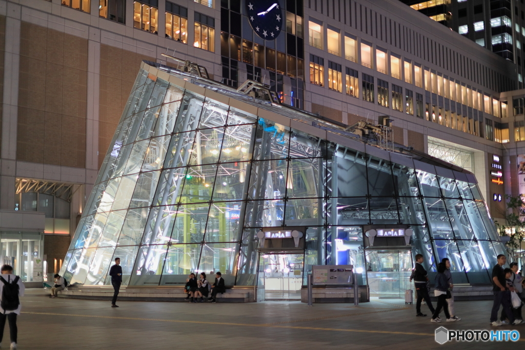 いつもの札幌駅前です。
