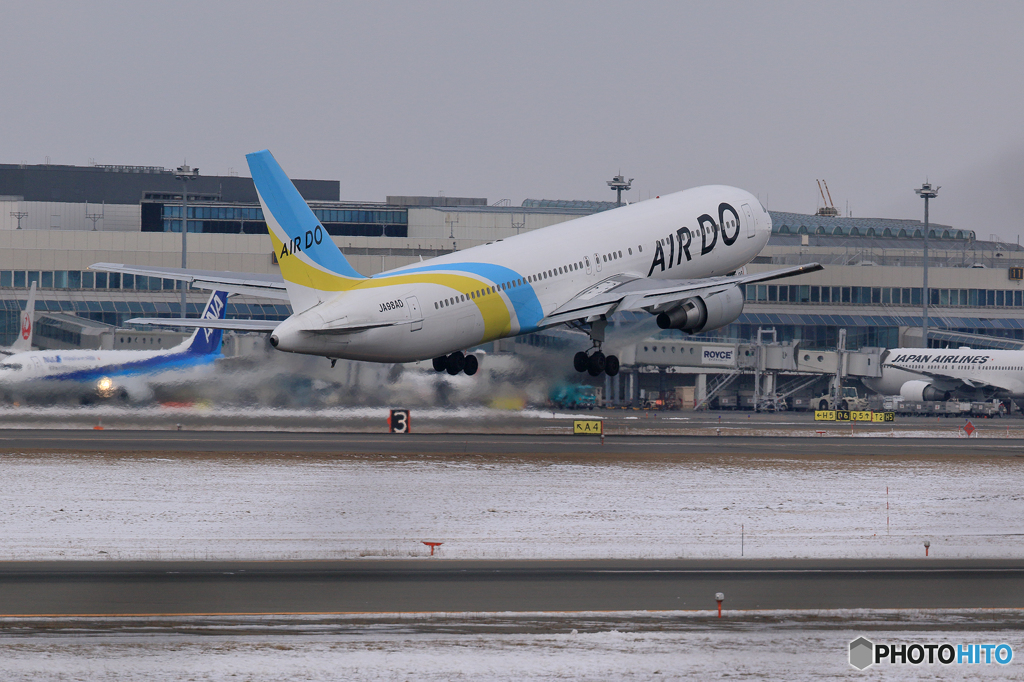 2016年　撮り始め　AIR DO その２