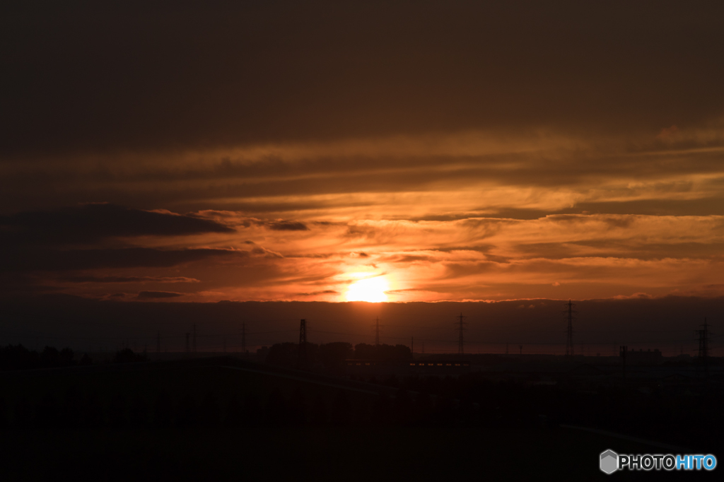 夕日　その２