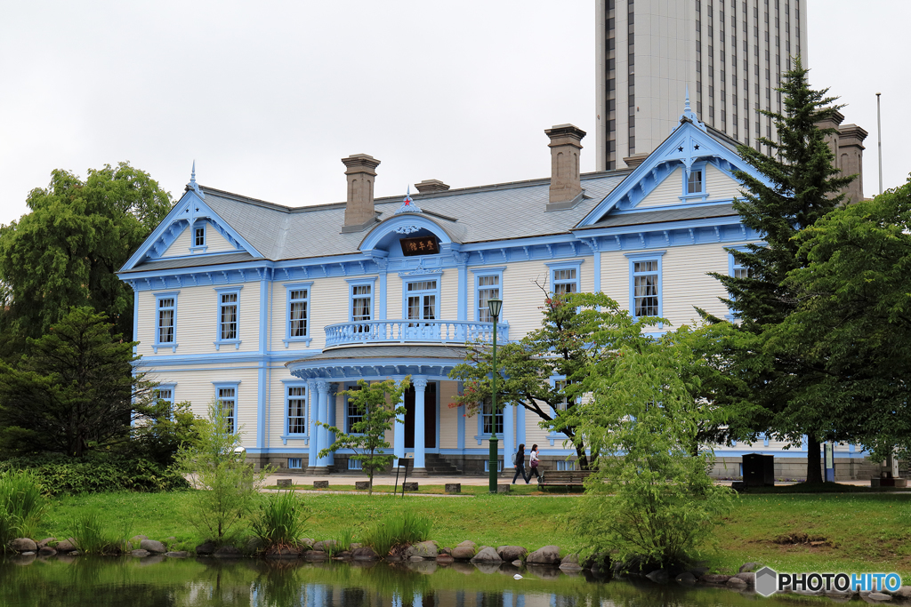 札幌市中島公園　雨上がり３