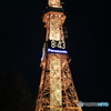 夜の街撮り　札幌テレビ塔