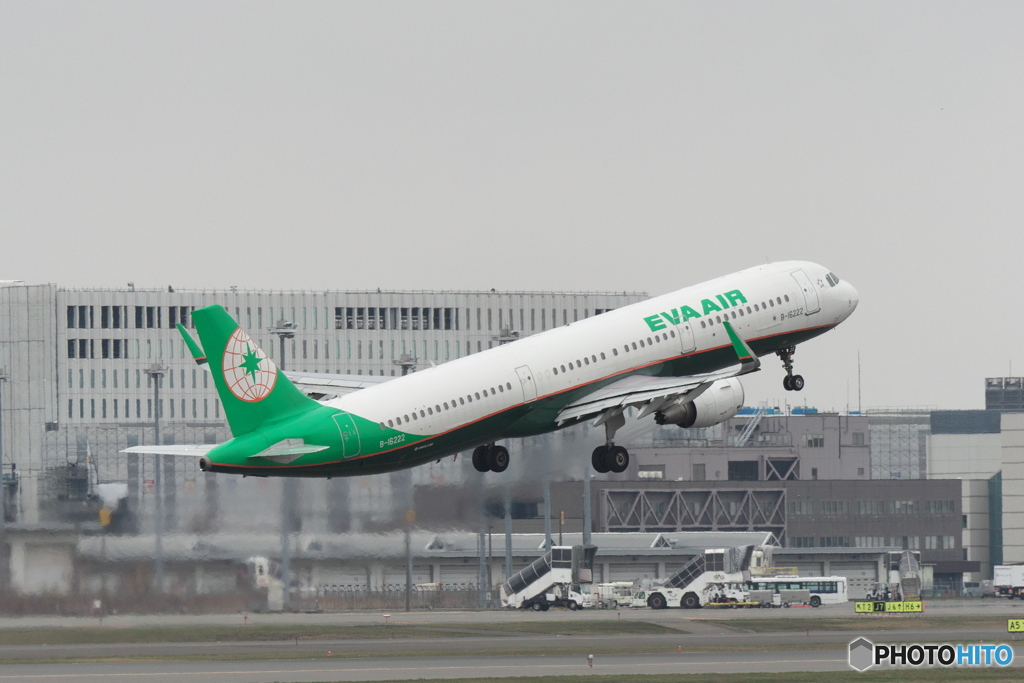 新千歳空港　寒い生コンスポットにて　No1