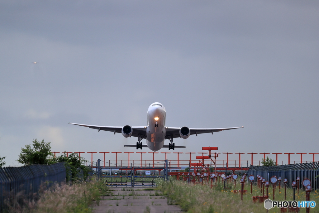 新千歳空港　01Rエンドより上がりを狙ってみた　＃１