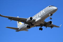 FDA10号機 新千歳空港 19Lエンドより