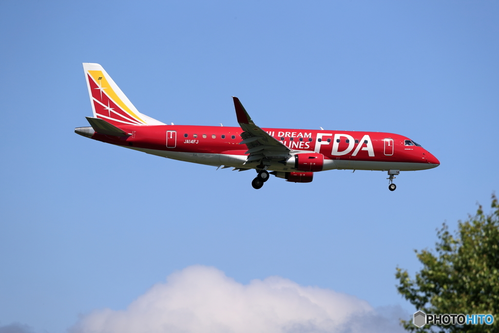 FDA　14号機　ワインレッド
