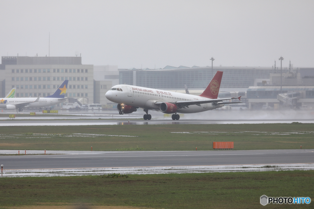 雨の日の新千歳空港　その５