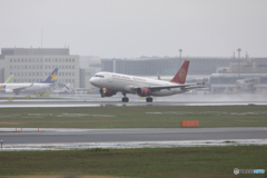 雨の日の新千歳空港　その５