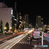 夜の札幌駅前