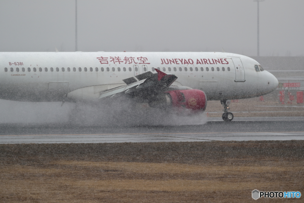 ４月　春まだ遠し千歳空港　No9