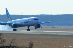 撮り納めか新千歳空港　NO2