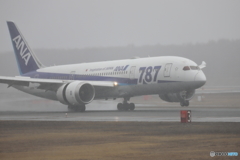 ４月　春まだ遠し千歳空港　No4
